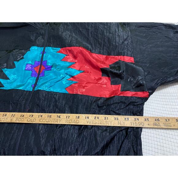 Ameera's Collections Vintage Aztec zip up windbreaker lightweight 25x29 - Picture 3 of 7